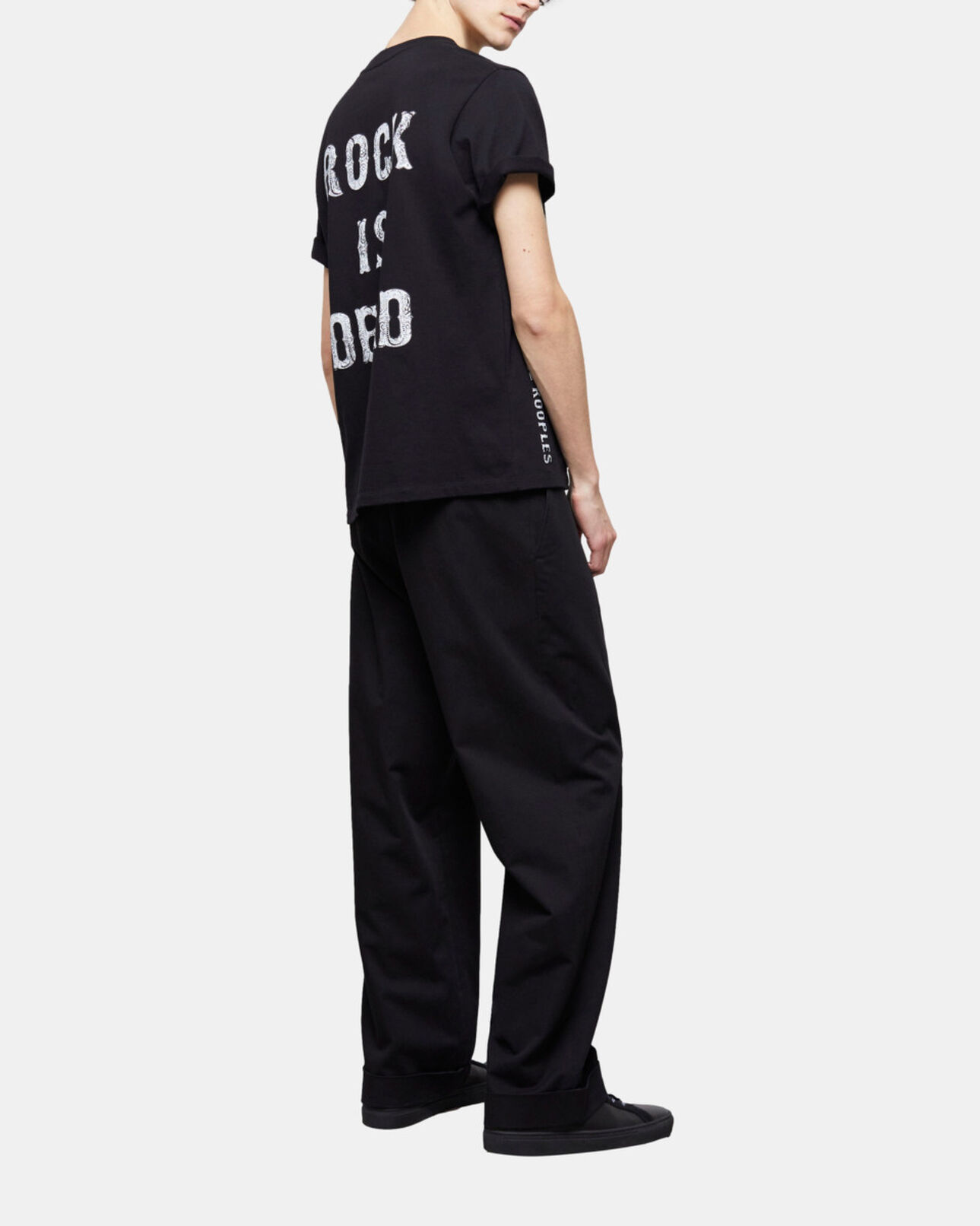 The Kooples HOMBRE BLACK camiseta logotipo the kooples negra para hombre