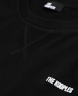 The Kooples HOMME BLACK t-shirt homme logo the kooples noir