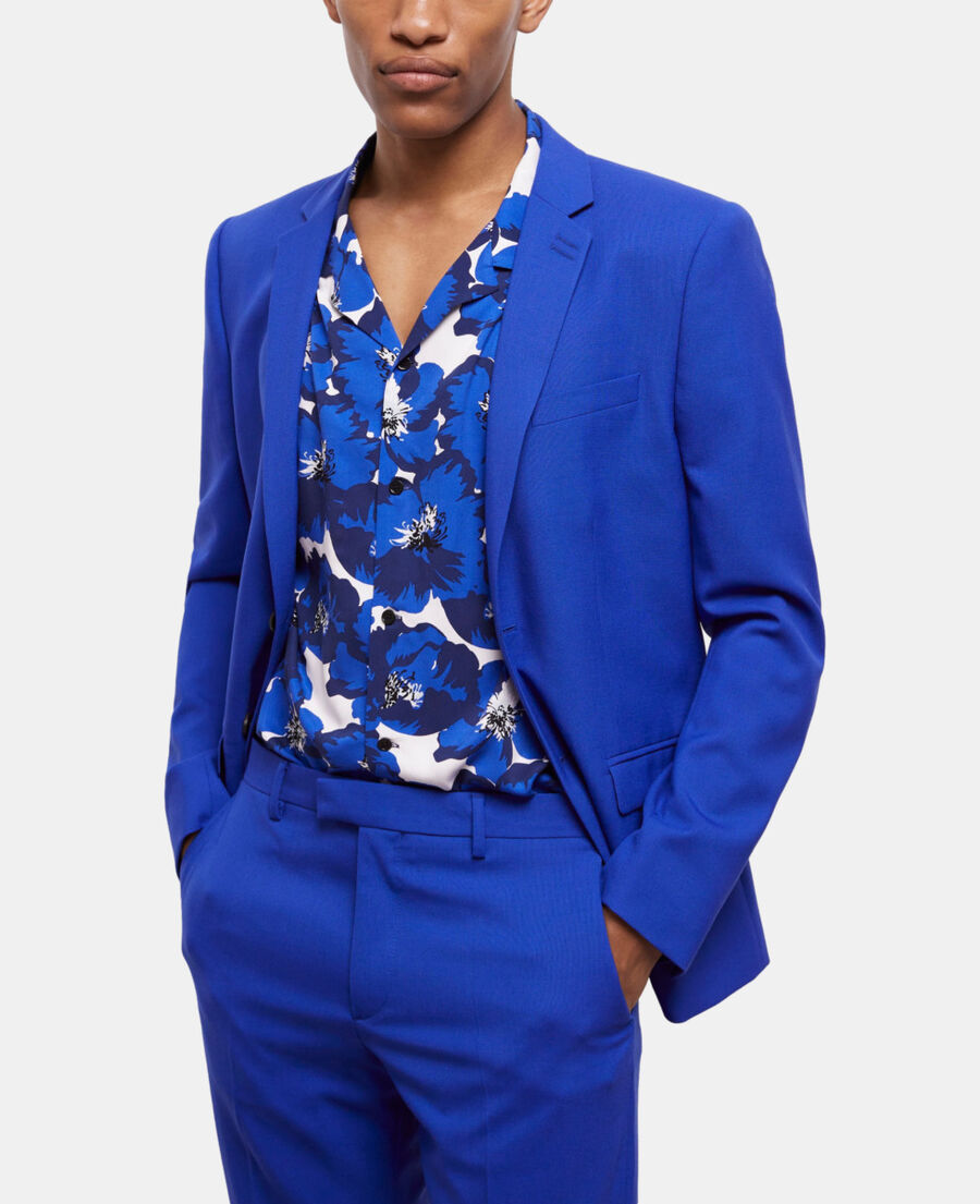 The Kooples H BLUE BRUT blue suit jacket