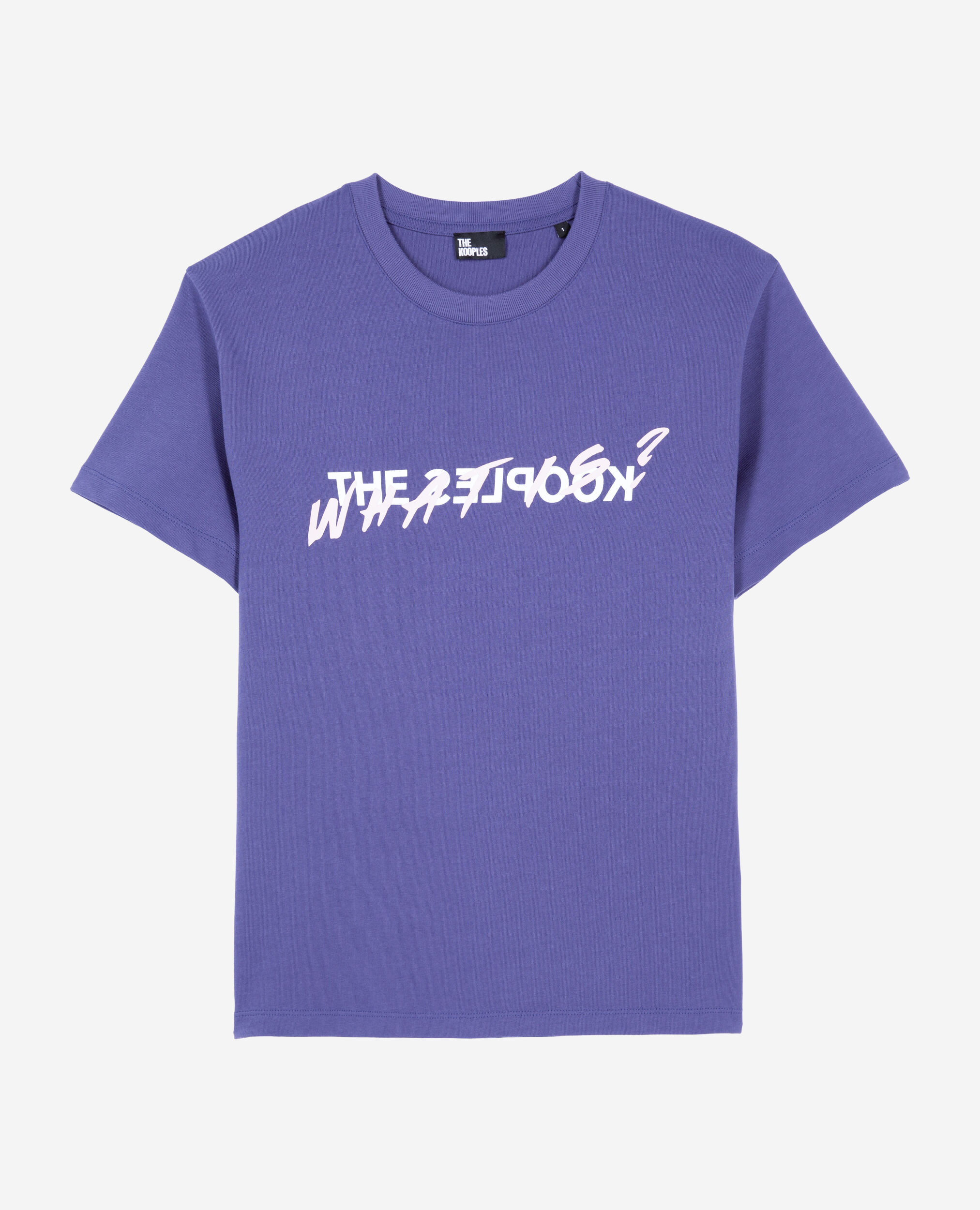 Purple What is T-shirt, BLUE ATLANTIQUE, hi-res image number null