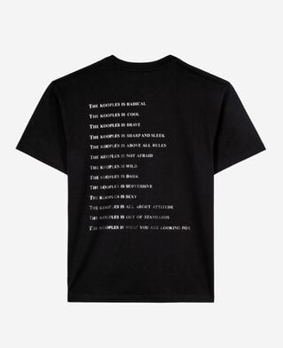 The Kooples FEMME BLACK t-shirt what is avec strass noir