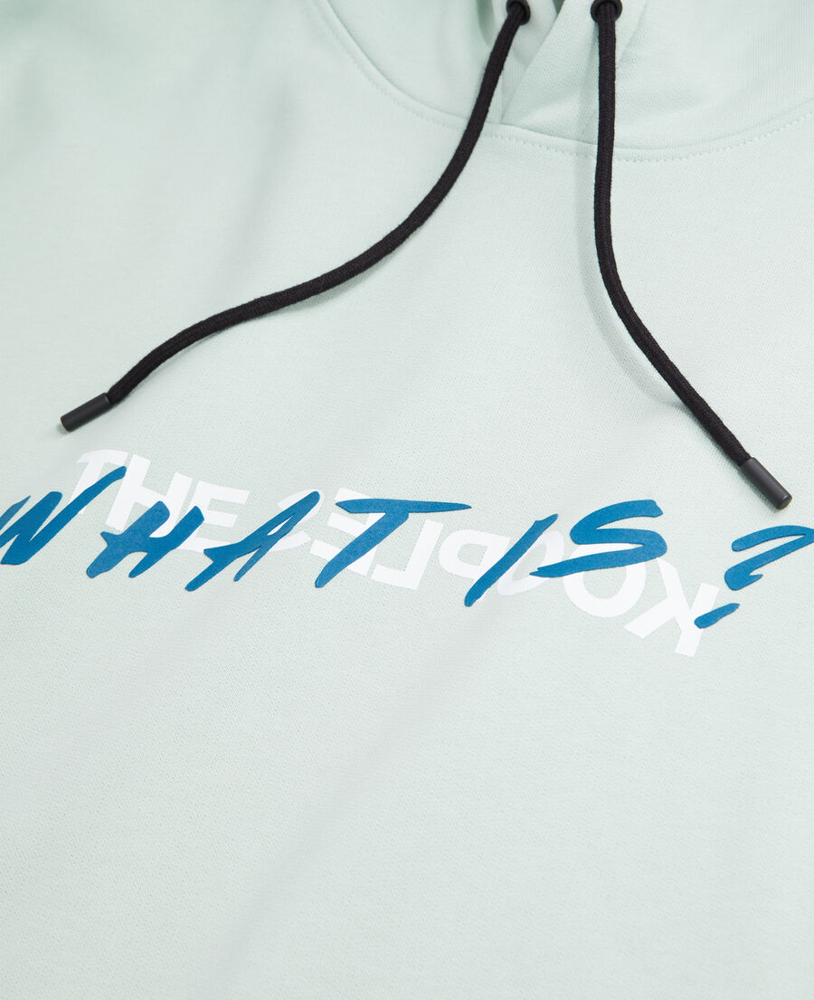 sweatshirt à capuche what is vert