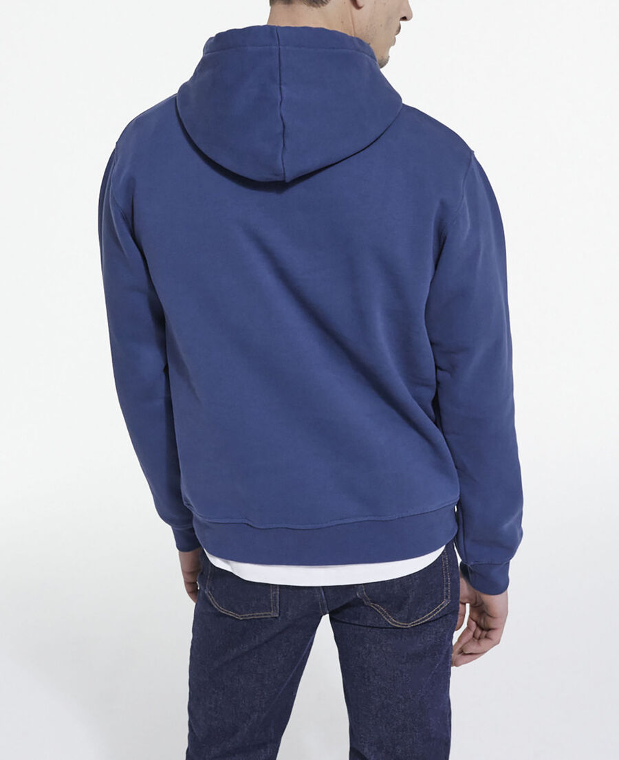 navy blue sweatshirt