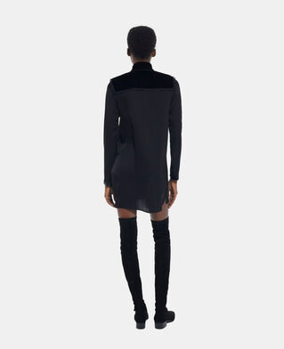 The Kooples DAMEN BLACK schwarzes kurzes kleid