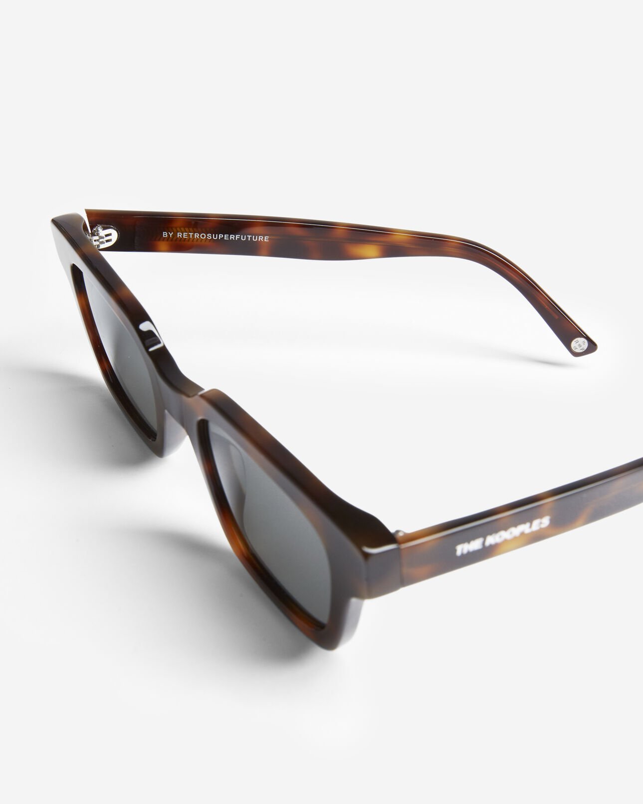 The Kooples WOMEN BROWN brown tortoiseshell sunglasses