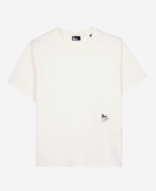 The Kooples FEMME ECRU t-shirt avec sérigraphie écru