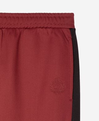 The Kooples MEN BURGUNDY wide burgundy jogging bottoms
