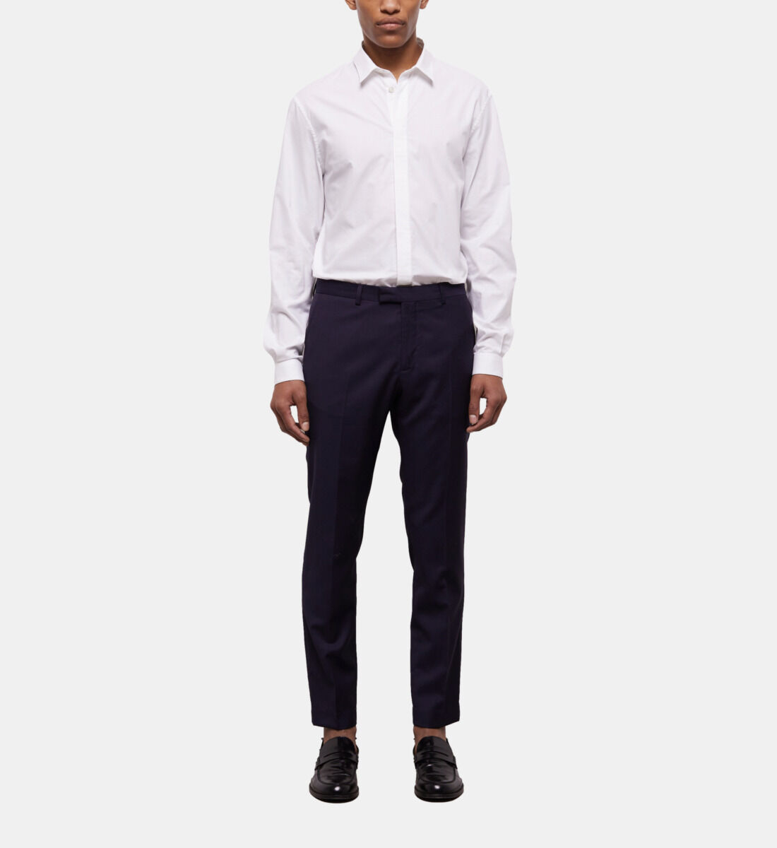Navy blue suit pants | The Kooples US