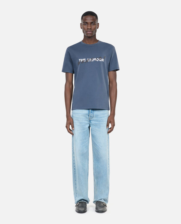 The Kooples HOMME DARK NAVY / DARK NAVY t-shirt what is bleu foncé