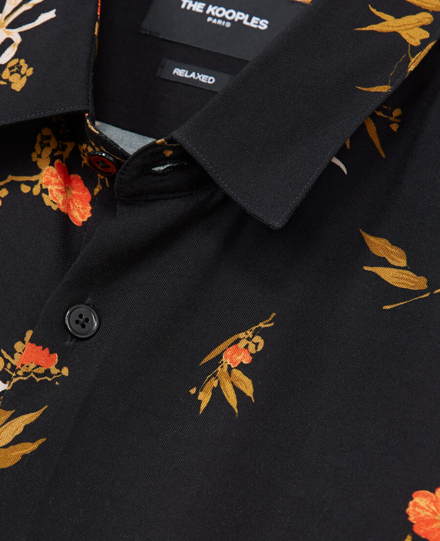 The Kooples H BLACK / GOLD long sleeves shirt
