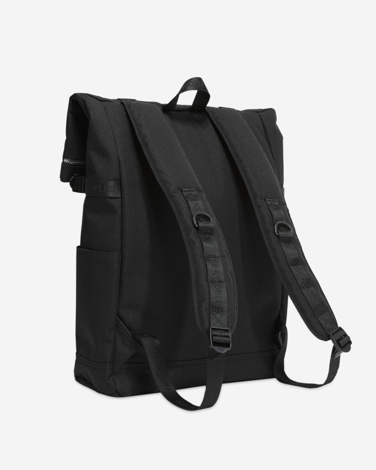 The Kooples HOMME BLACK sac à dos en tissu technique