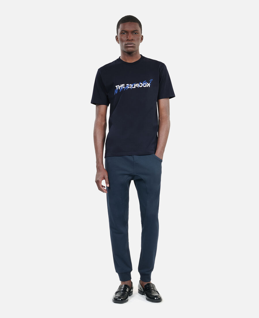 men's blue what is t-shirt