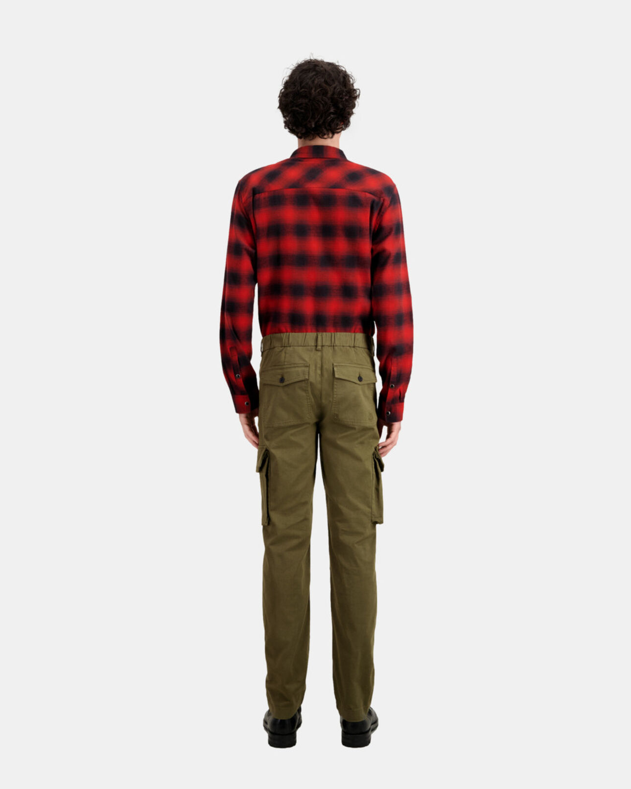 The Kooples MEN KAKI khaki cargo pants
