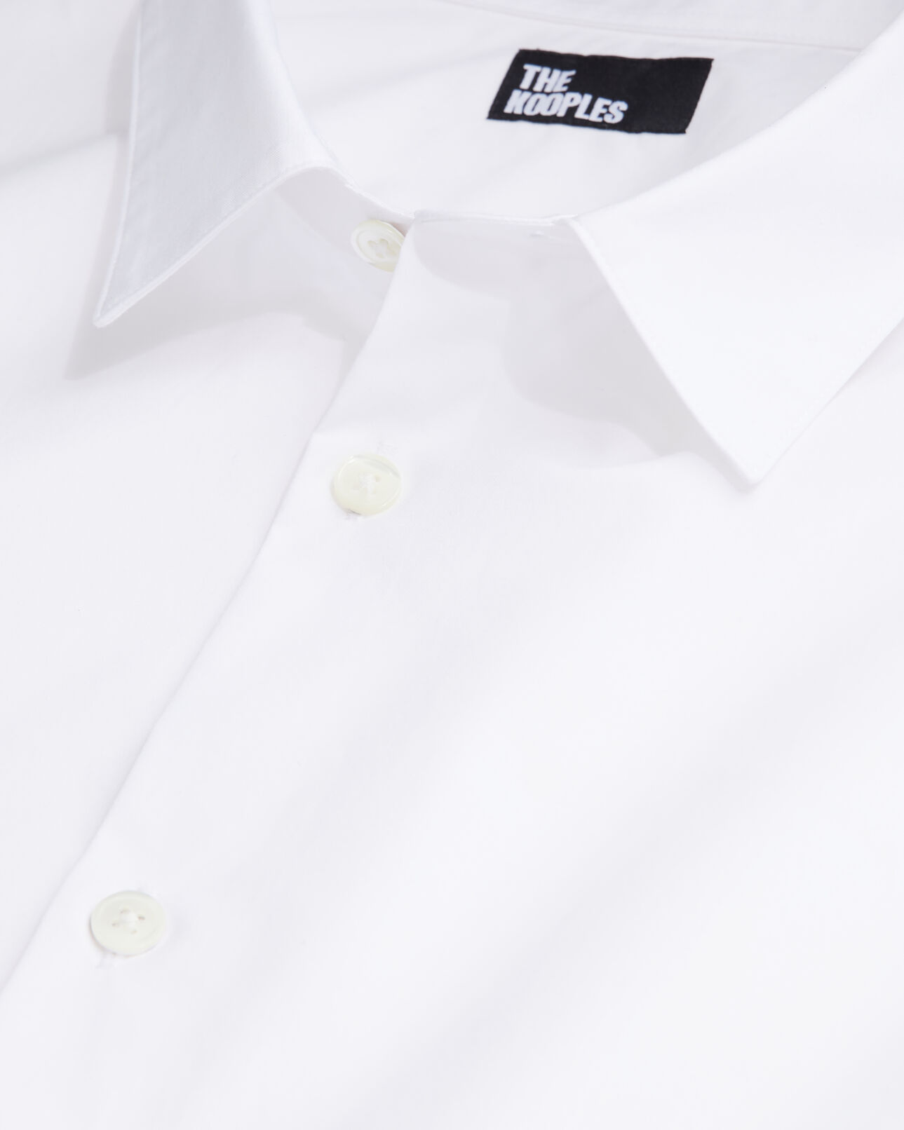 The Kooples MEN WHITE formal white shirt