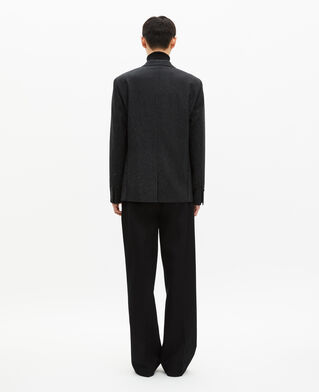 The Kooples HERREN BLACK schwarze jacke mit strasssteinen