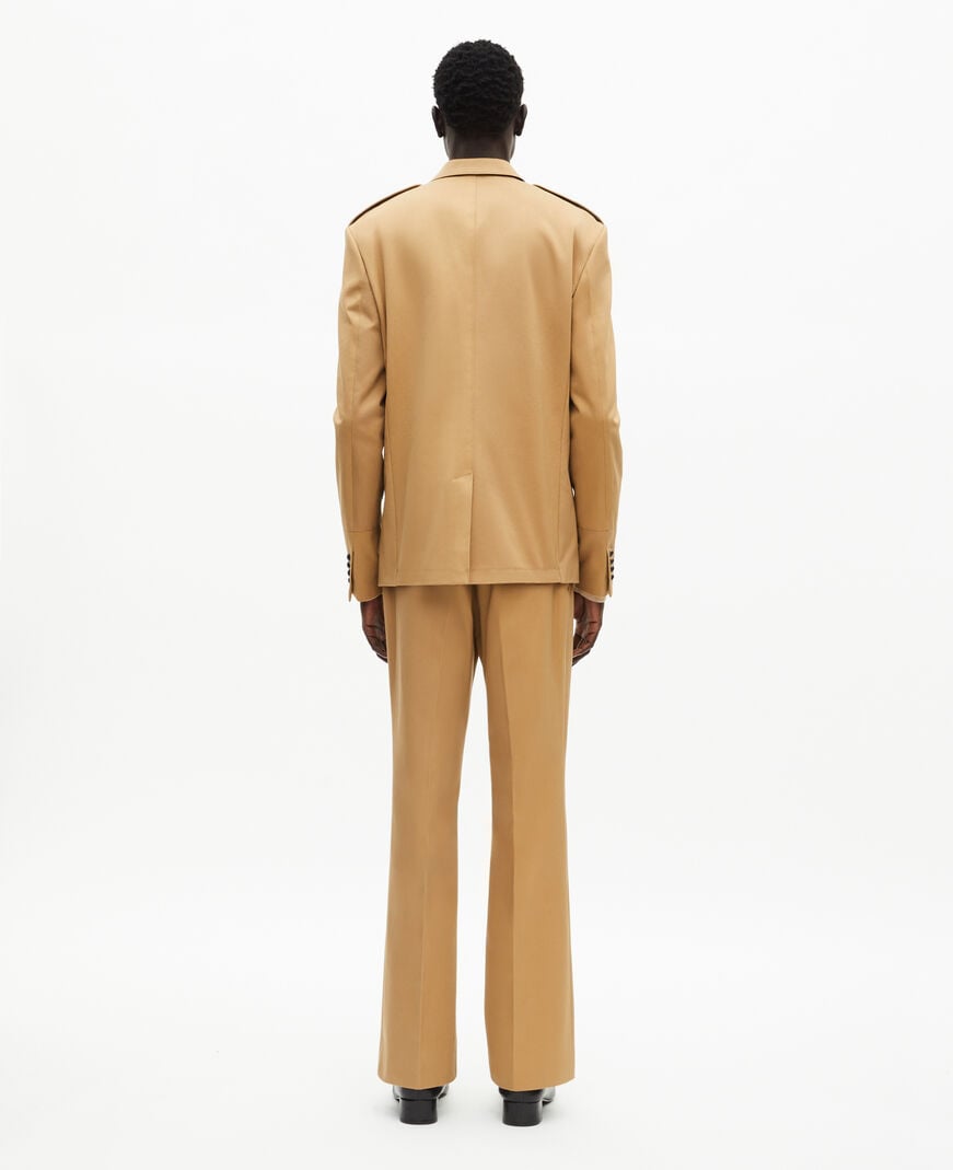 The Kooples MEN CAMEL camel cotton jacket