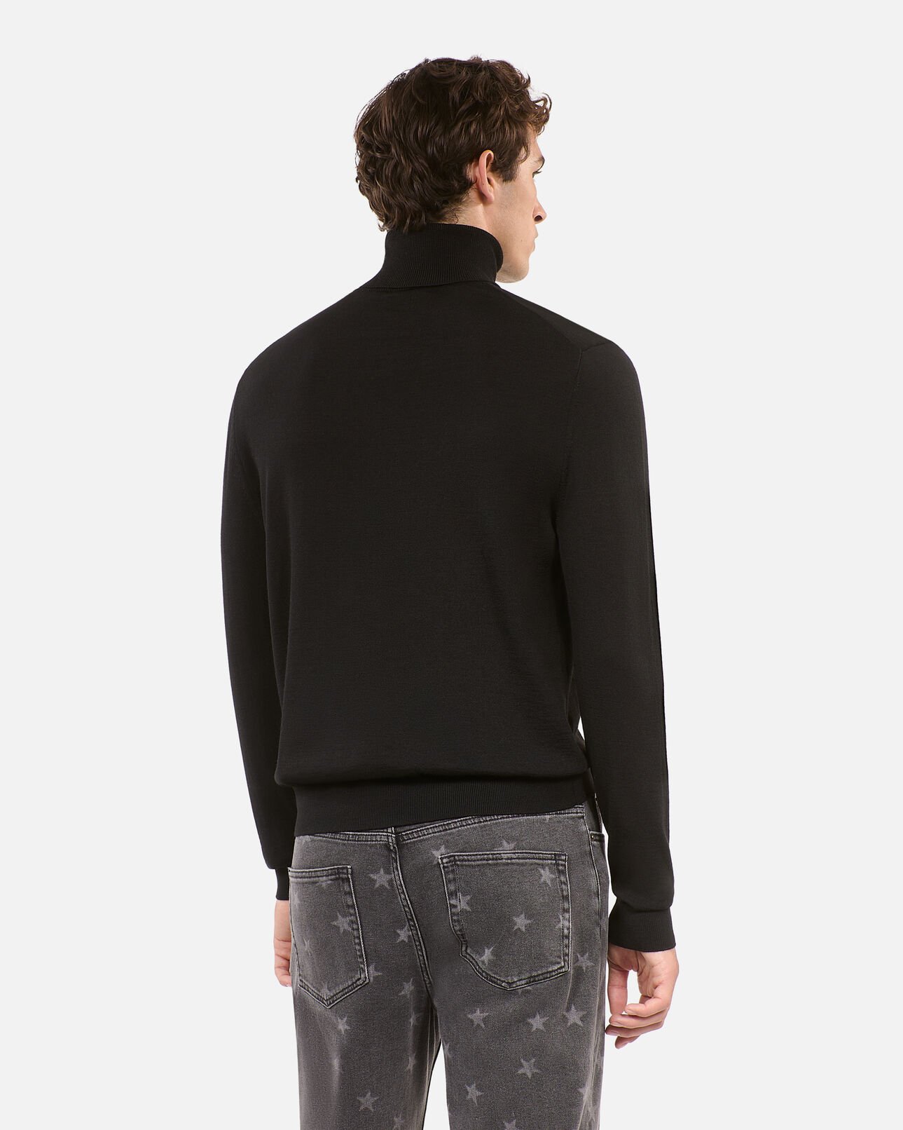 The Kooples MEN BLACK black wool sweater