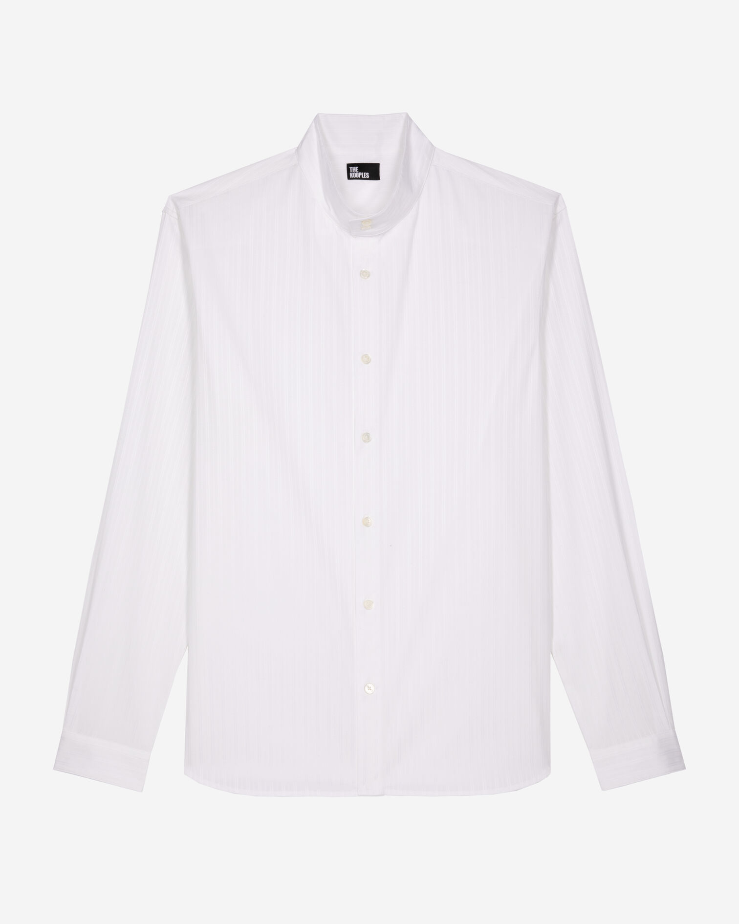 Camisa blanca de rayas, WHITE, hi-res image number null