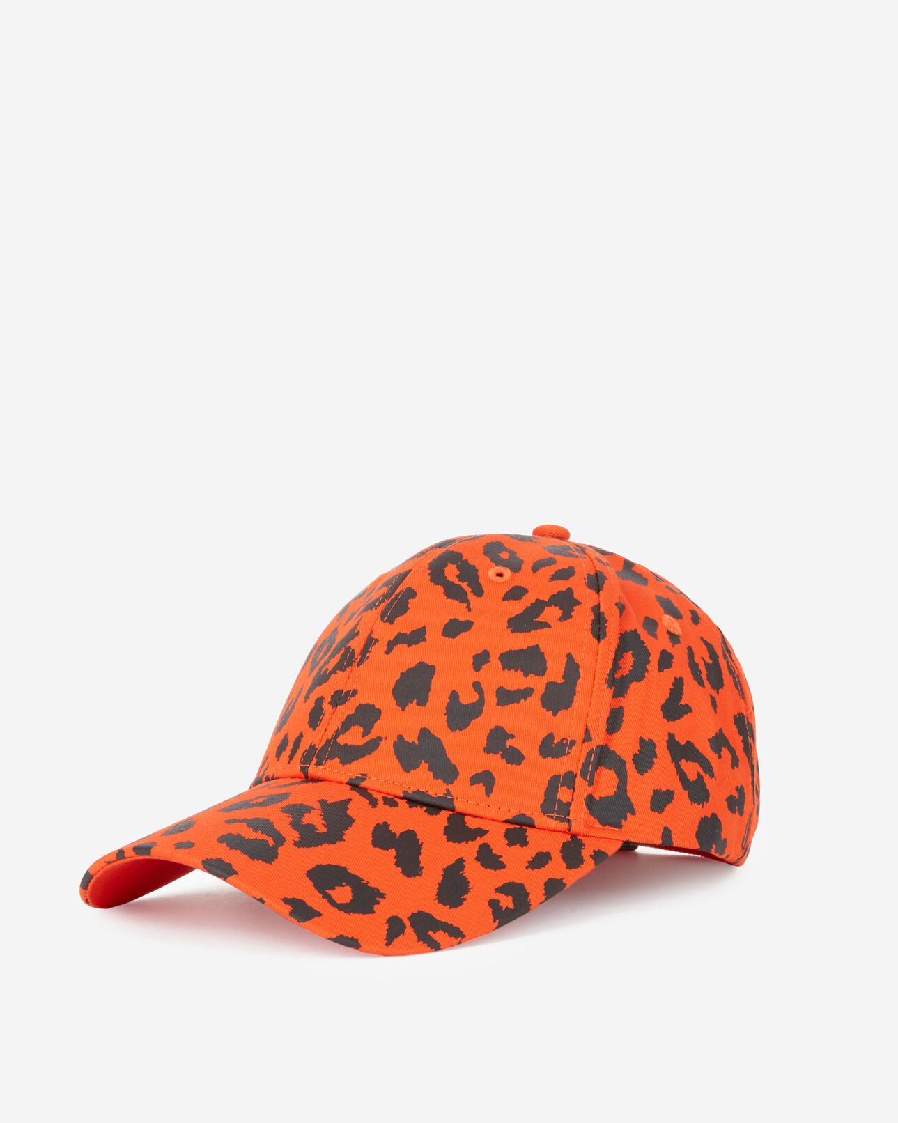 The Kooples MIXED PUMPKIN leopard print cap