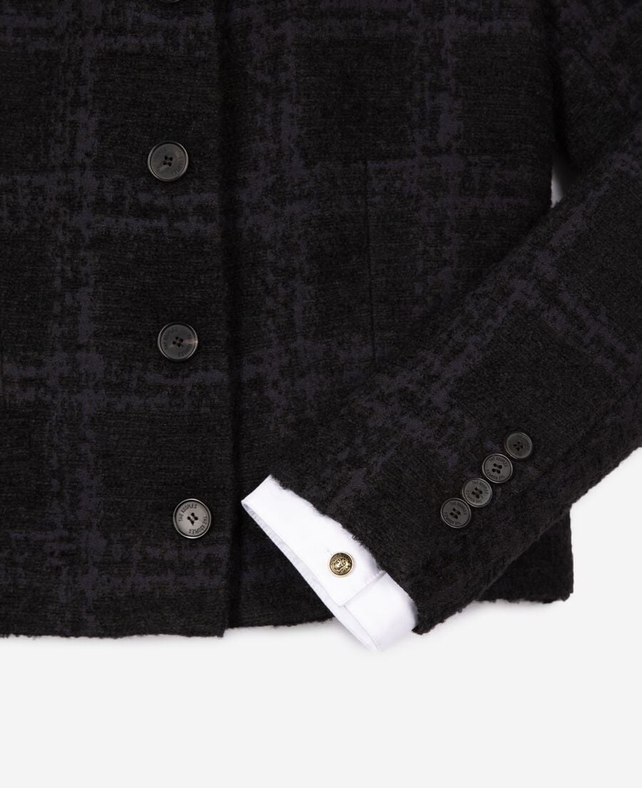 The Kooples F NAVY short navy suit jacket