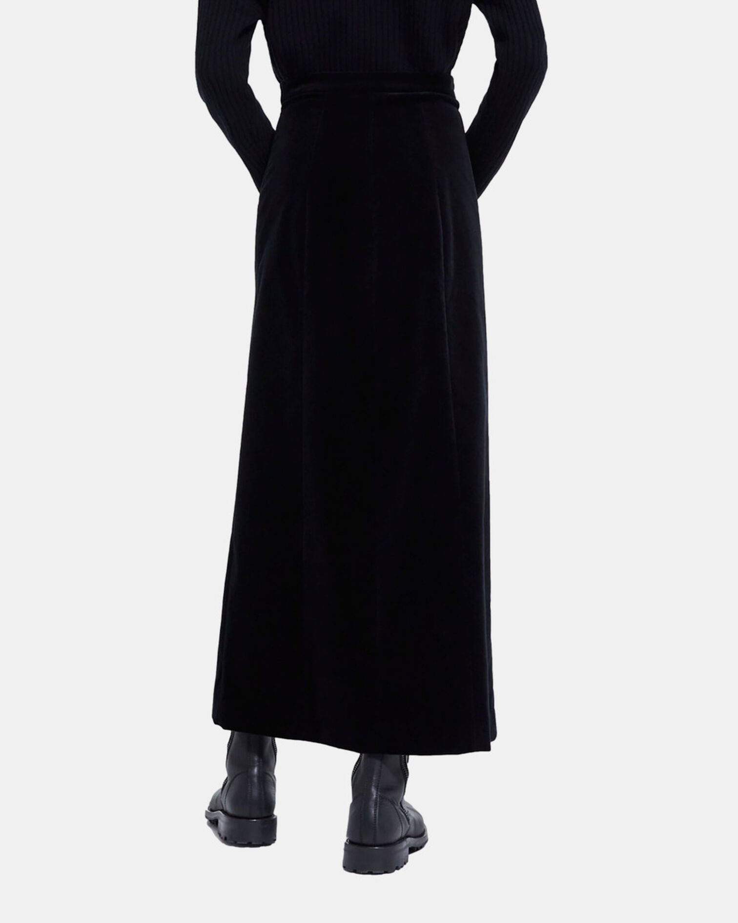Jupe longue noire, BLACK, hi-res image number null