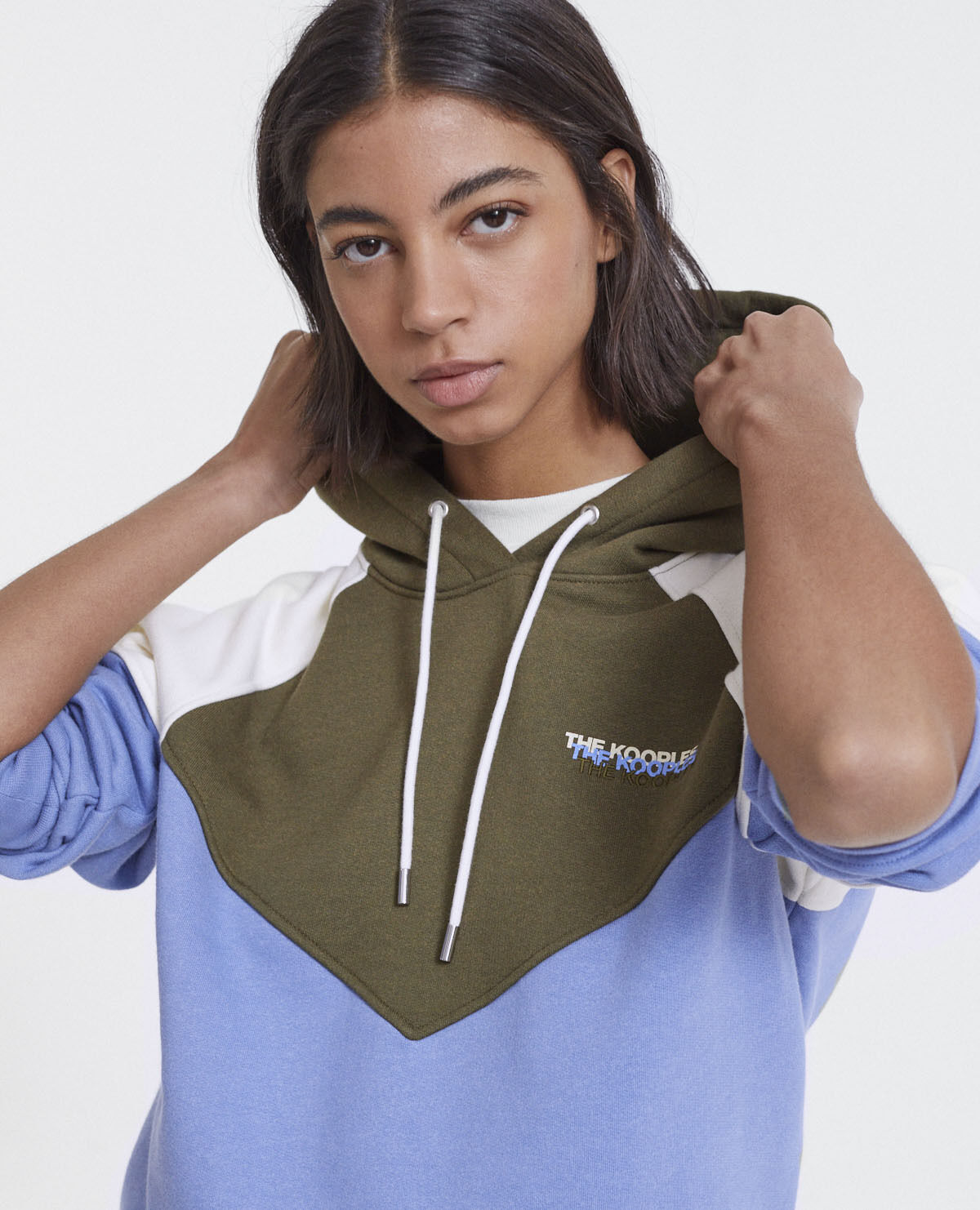 Khaki sweatshirt womens deals