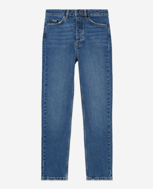 Blue slim-fit jeans