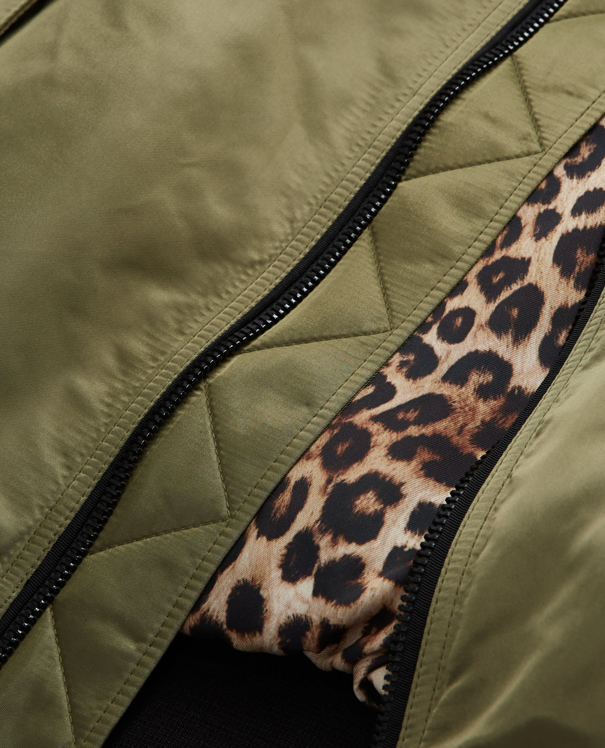 Bomber kaki doublure léopard, KAKI, hi-res image number null