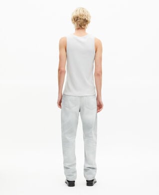 The Kooples HOMME LIGHT GREY d&eacute;bardeur avec broderie blason gris