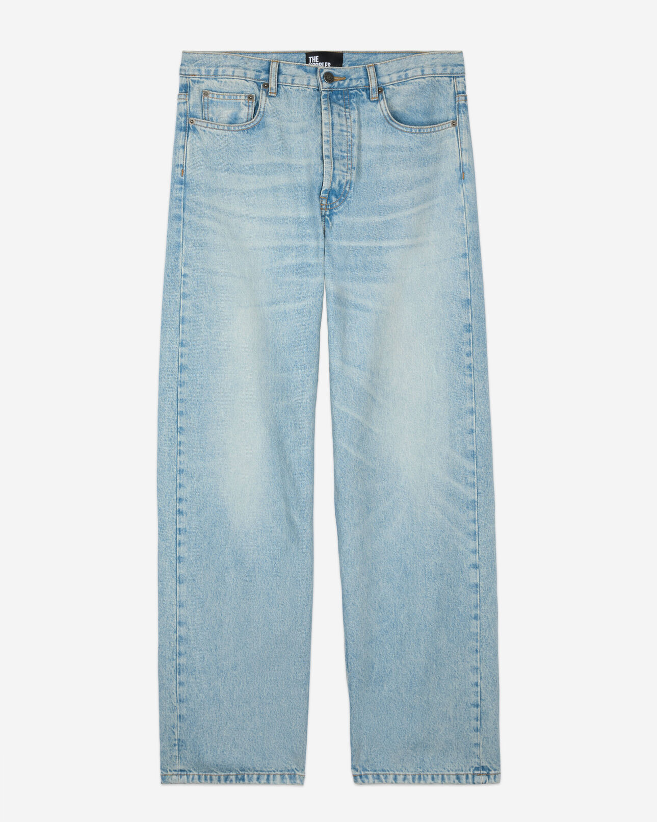 The Kooples MEN BLUE/GREEN straight blue jeans