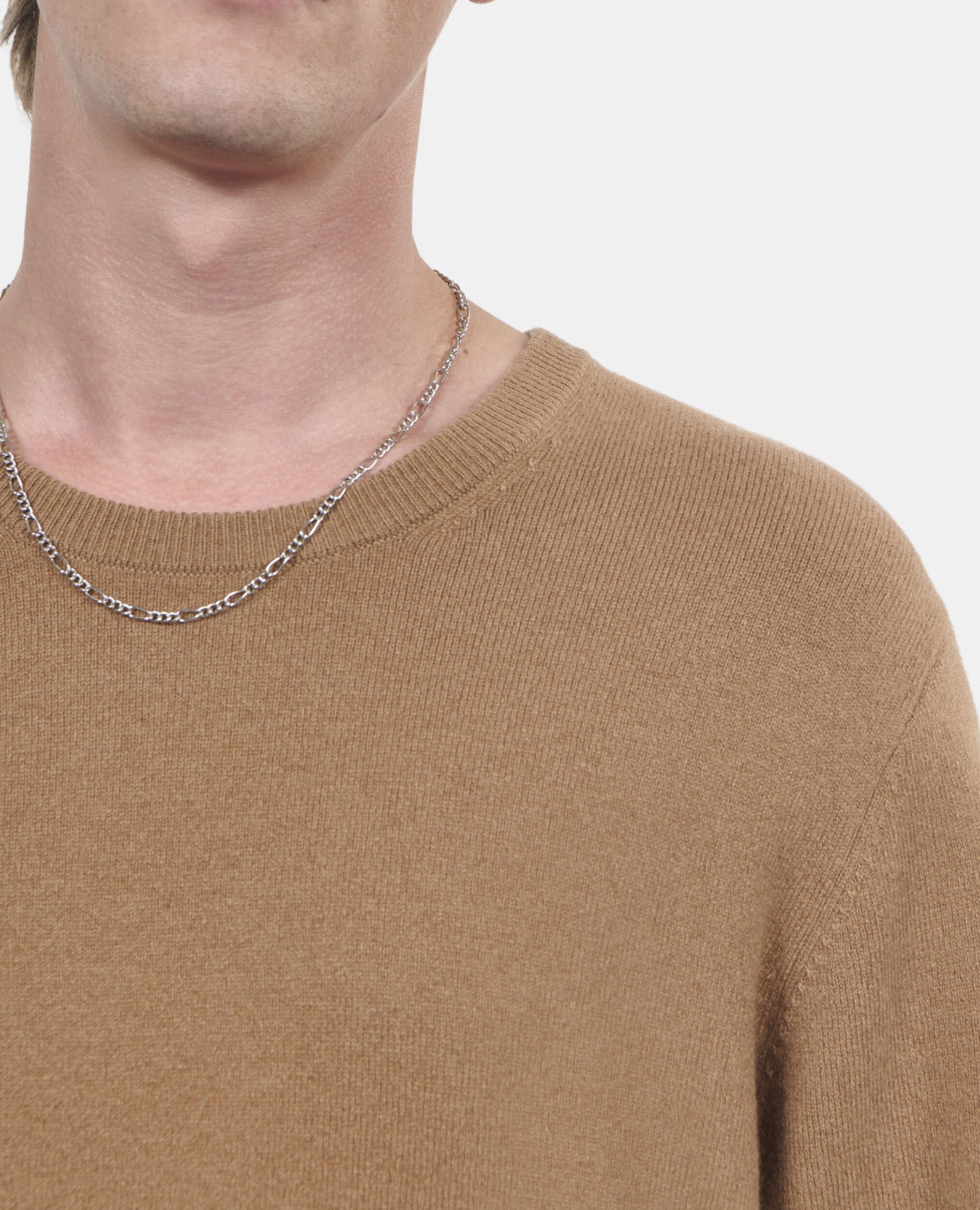 Pull en cachemire camel, DARK CAMEL, hi-res image number null