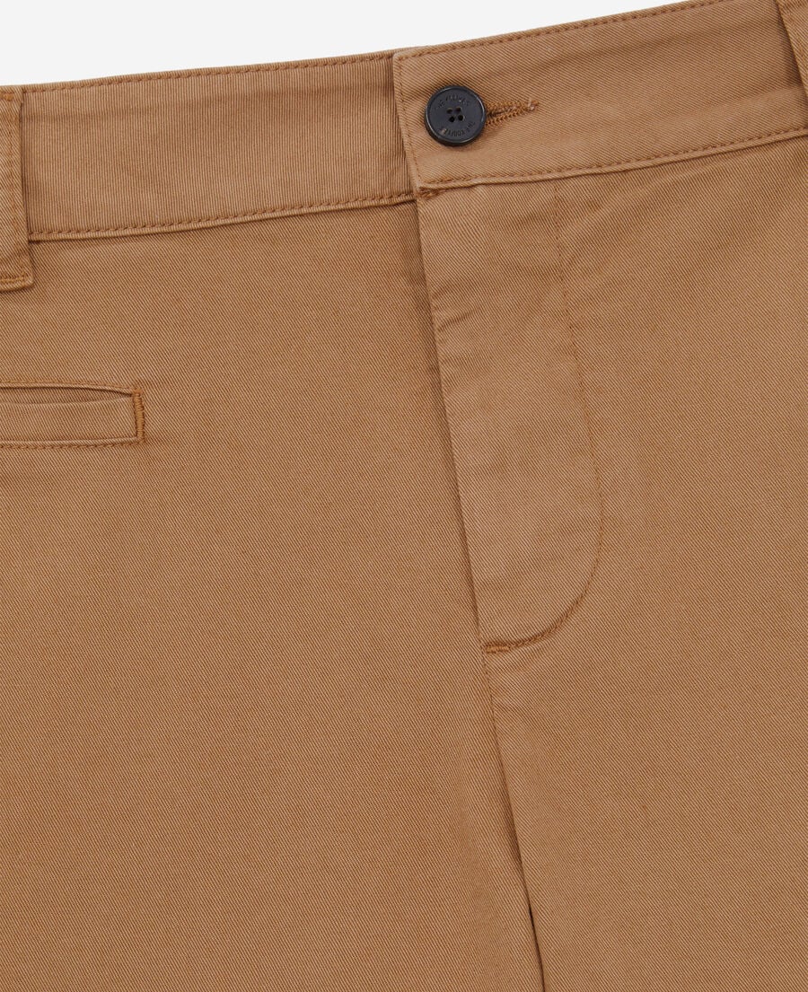 The Kooples HERREN CAMEL beige chinohose