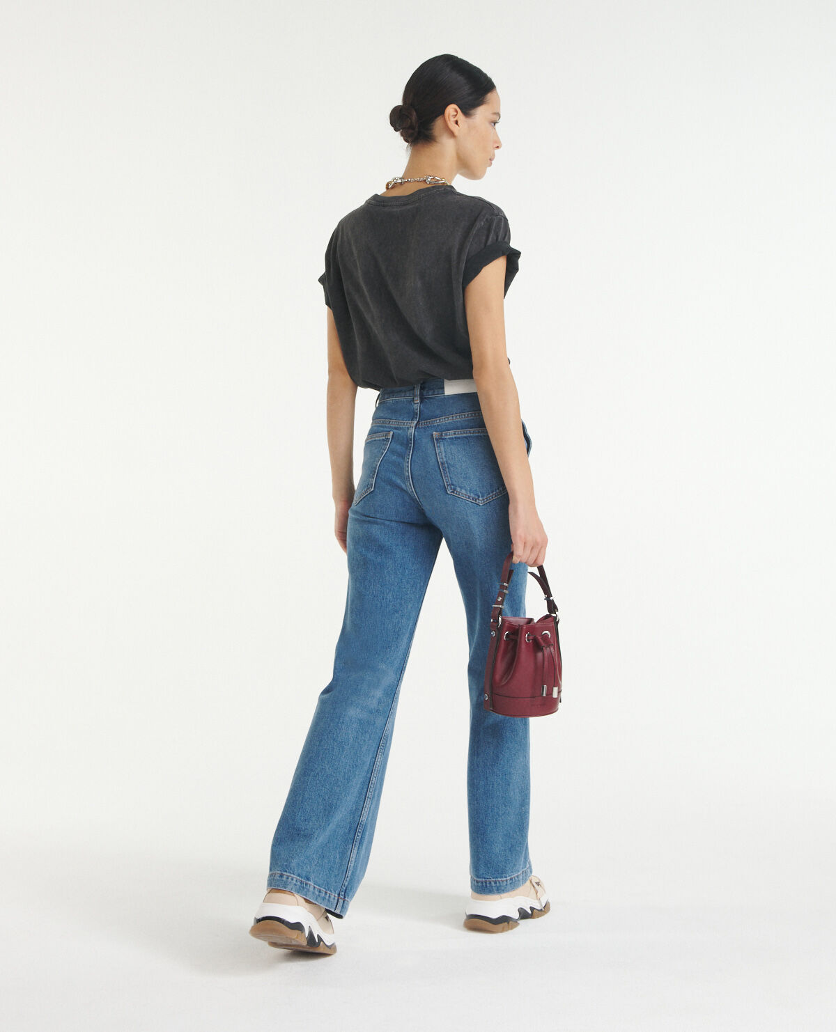 Side shop cut jeans