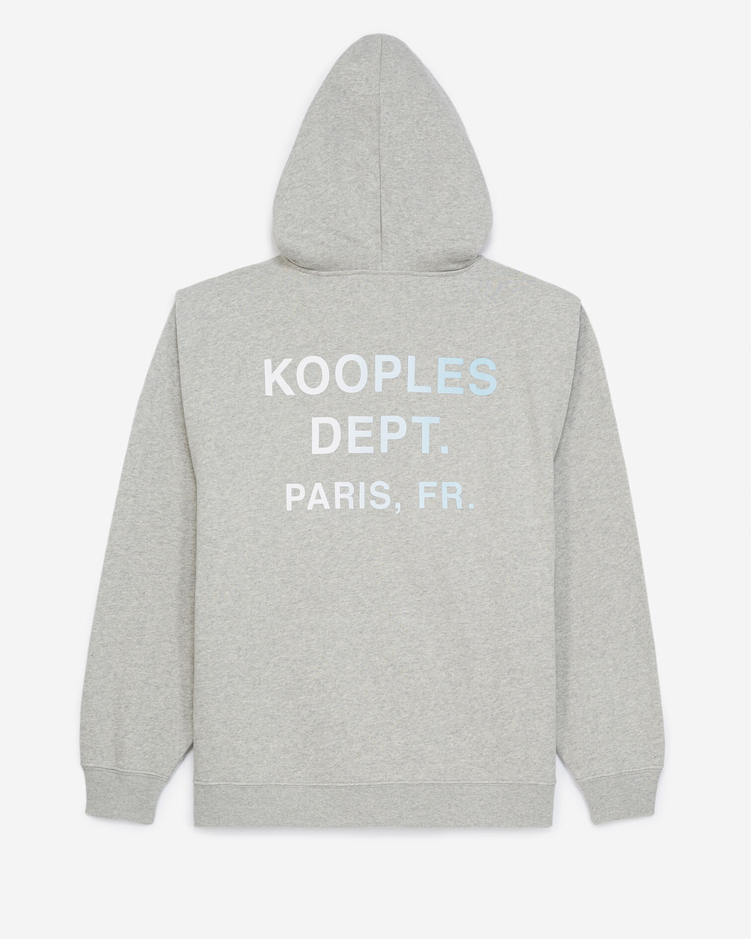 Sweat gris oversize logo tie and dye, LIGHT GREY MELANGE, hi-res image number null