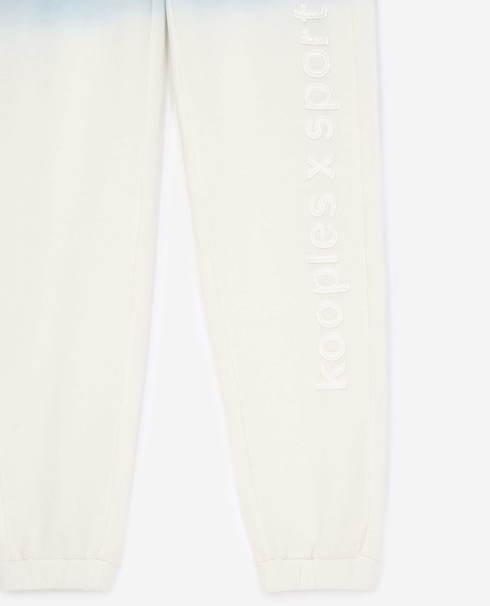 Blue and white joggers with tie-dye effect, BLUE WHITE, hi-res image number null