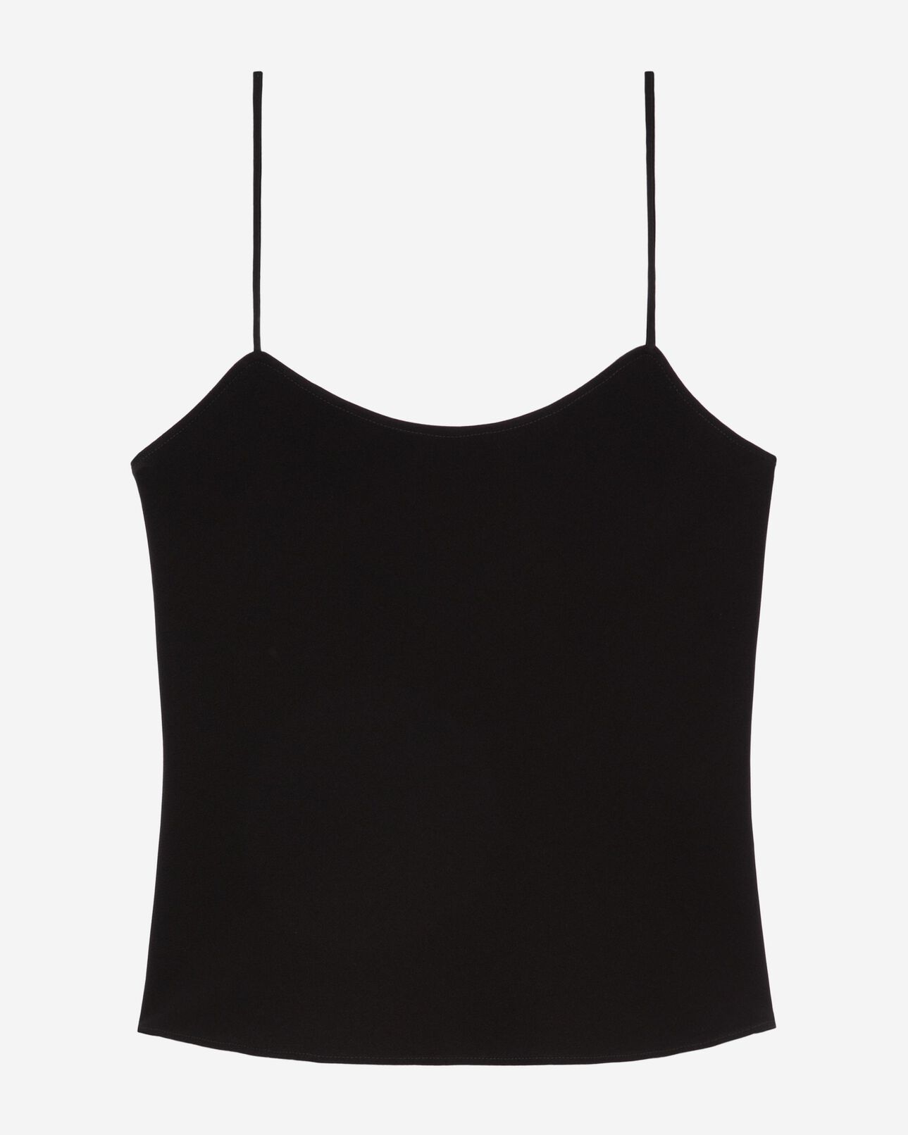 The Kooples DAMEN BLACK trägerhemd in schwarz