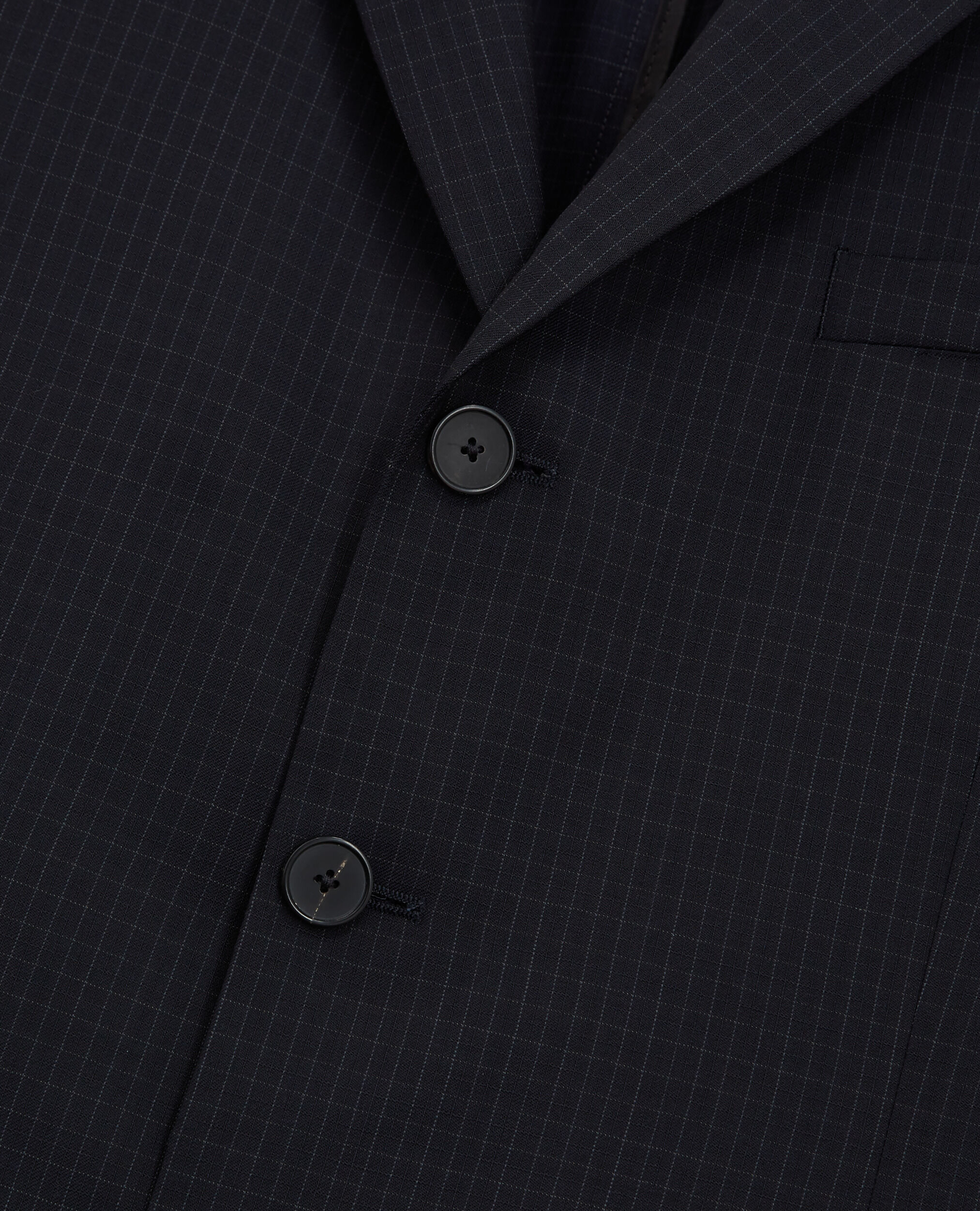 Wool suit jacket with check motif, NAVY / WHITE, hi-res image number null