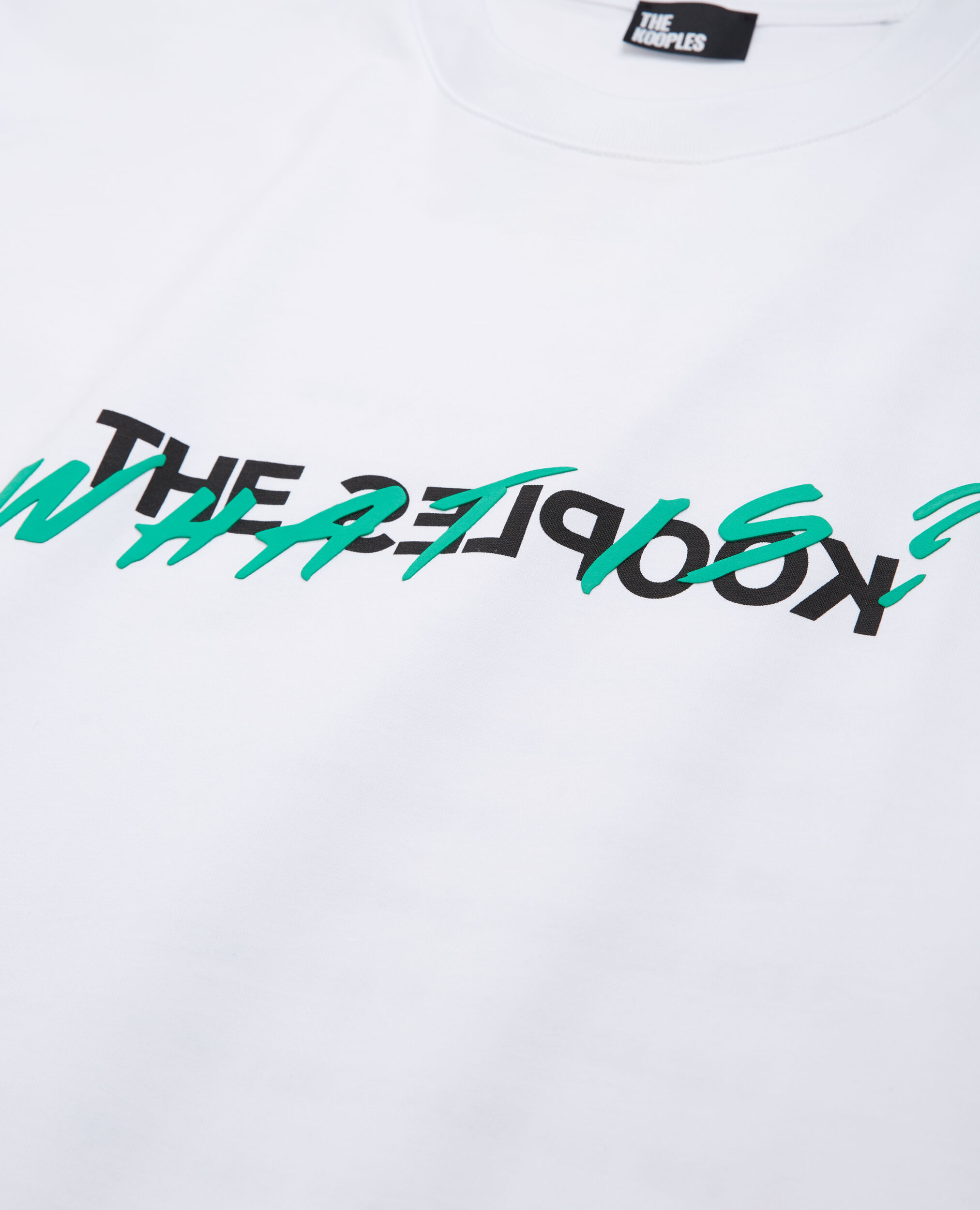 Men's white what is t-shirt, WHITE, hi-res image number null
