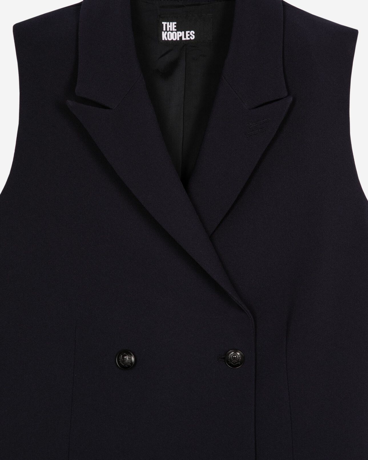 The Kooples WOMEN NAVY short navy suit dress
