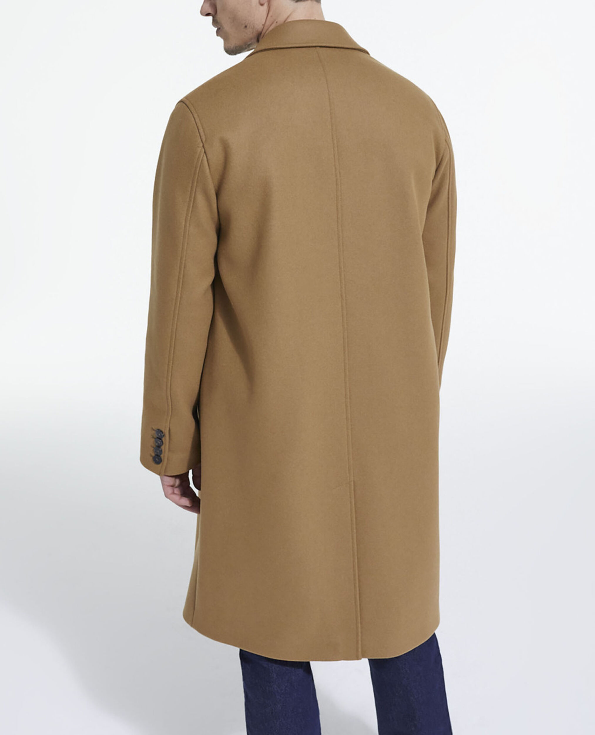 Camel wool coat, CAMEL, hi-res image number null