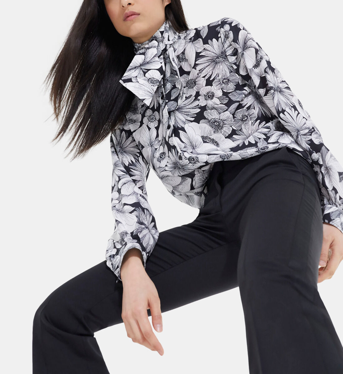 Blouse fleurie the sale kooples