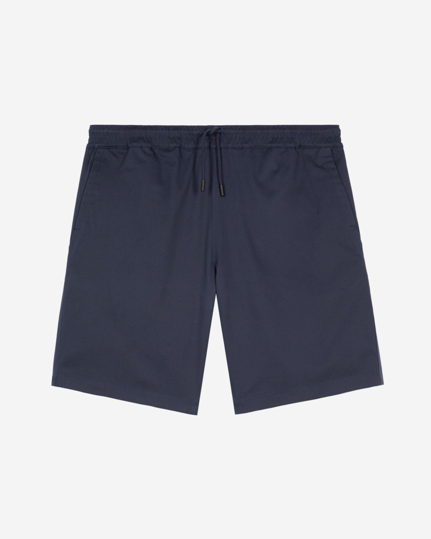 Navy elasticated waist shorts, NAVY, hi-res image number null
