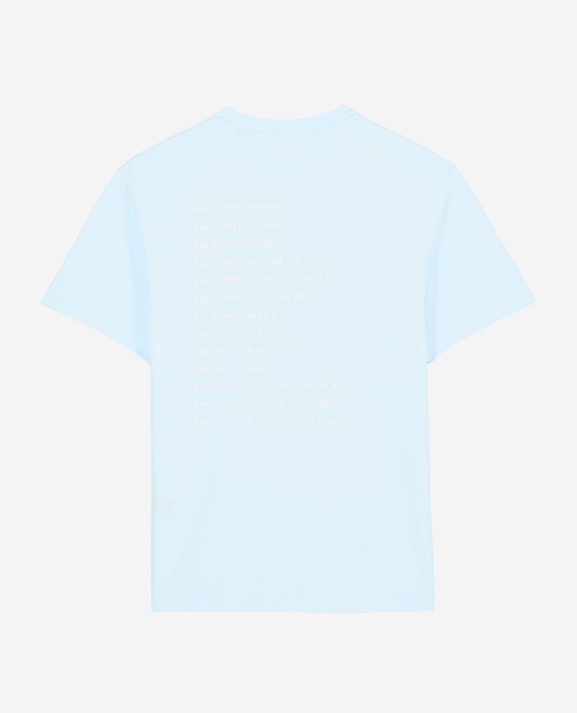 The Kooples MEN BLUE SKY light blue what is t-shirt
