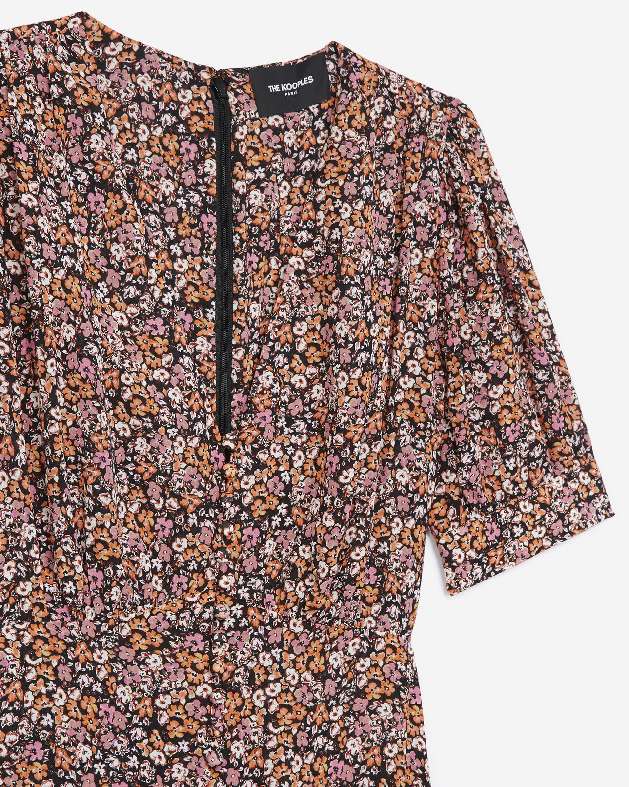The Kooples WOMEN PINK floral long dress