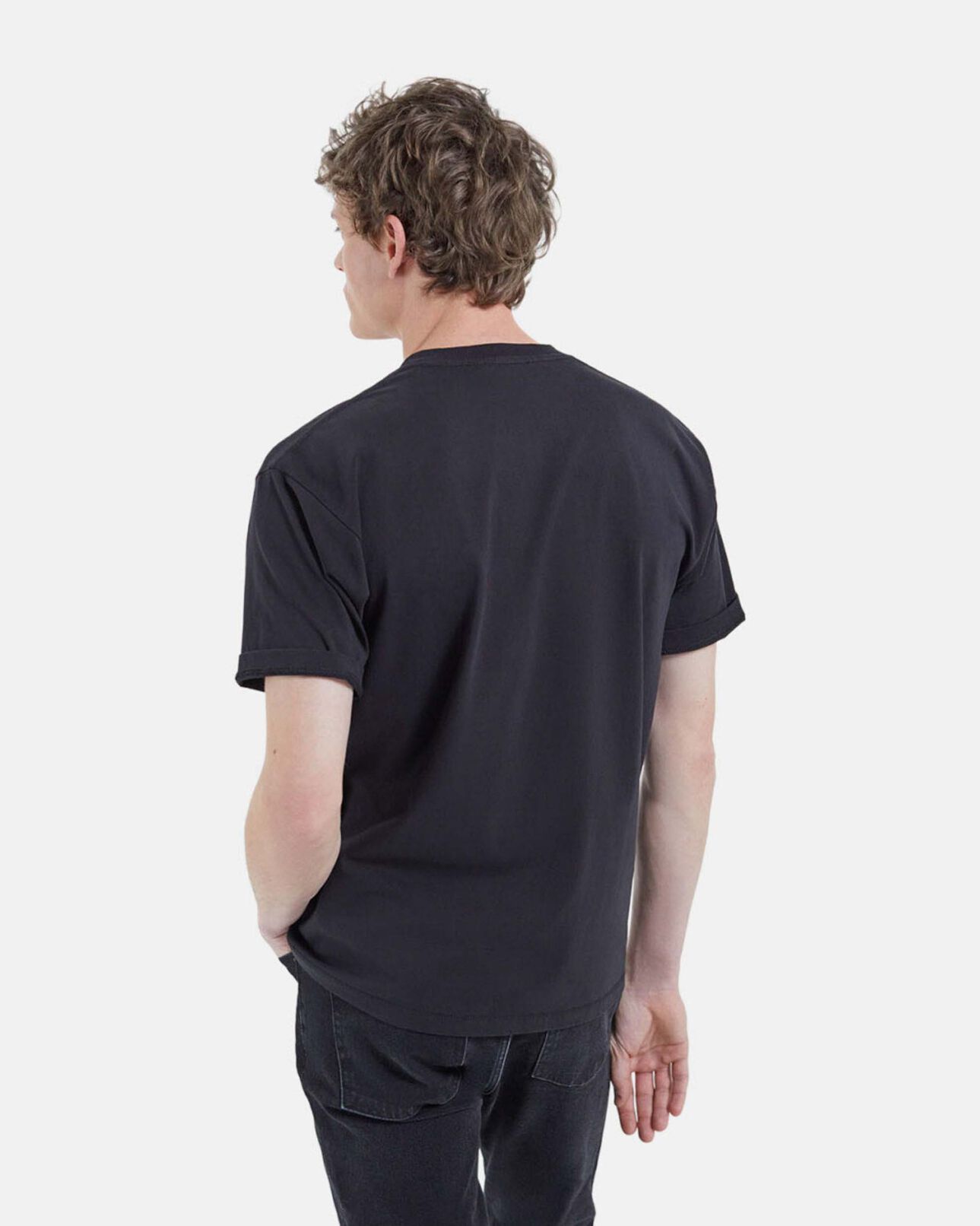 The Kooples HOMME BLACK t-shirt the kooples