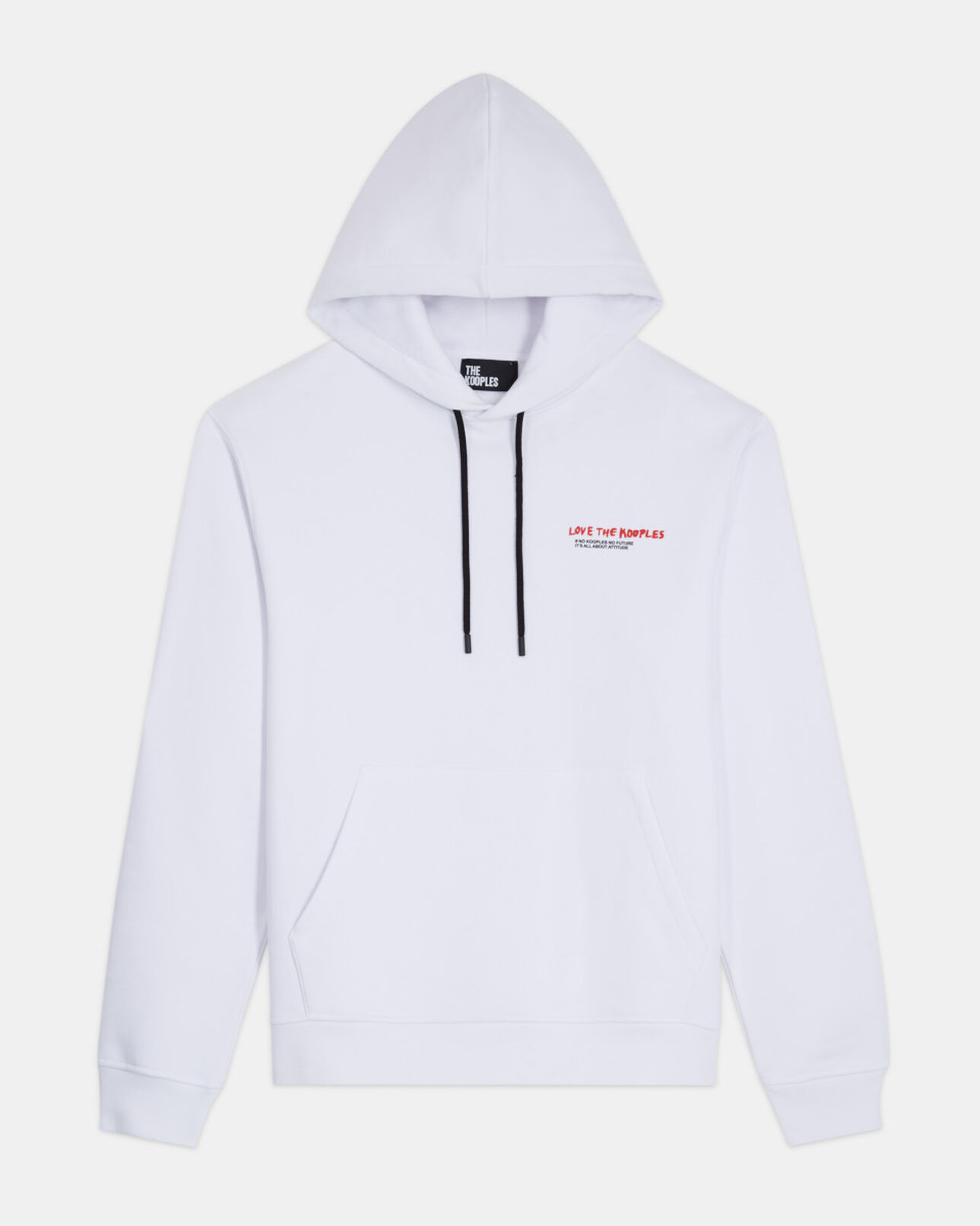 The Kooples H WHITE i love kooples white sweatshirt