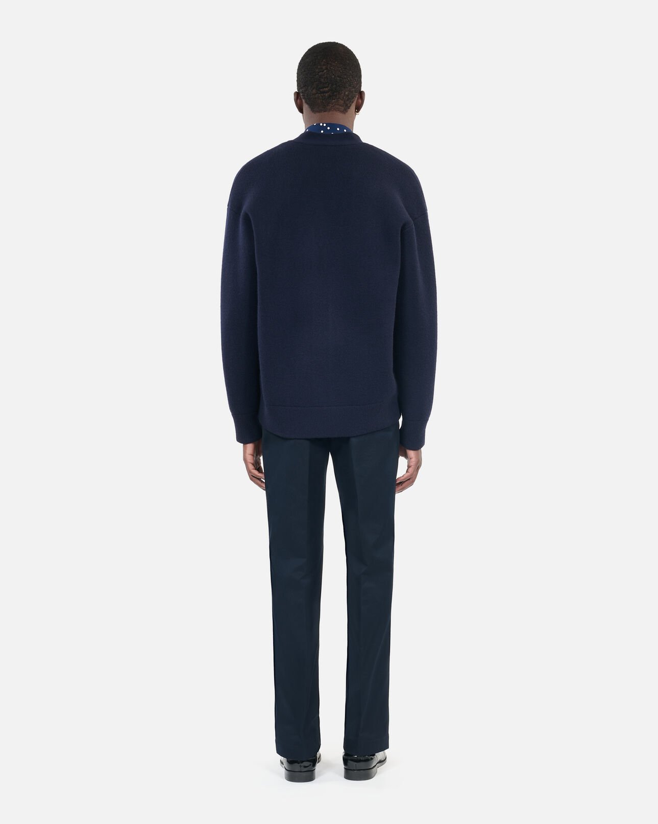 The Kooples HOMBRE NAVY cárdigan lana azul marino