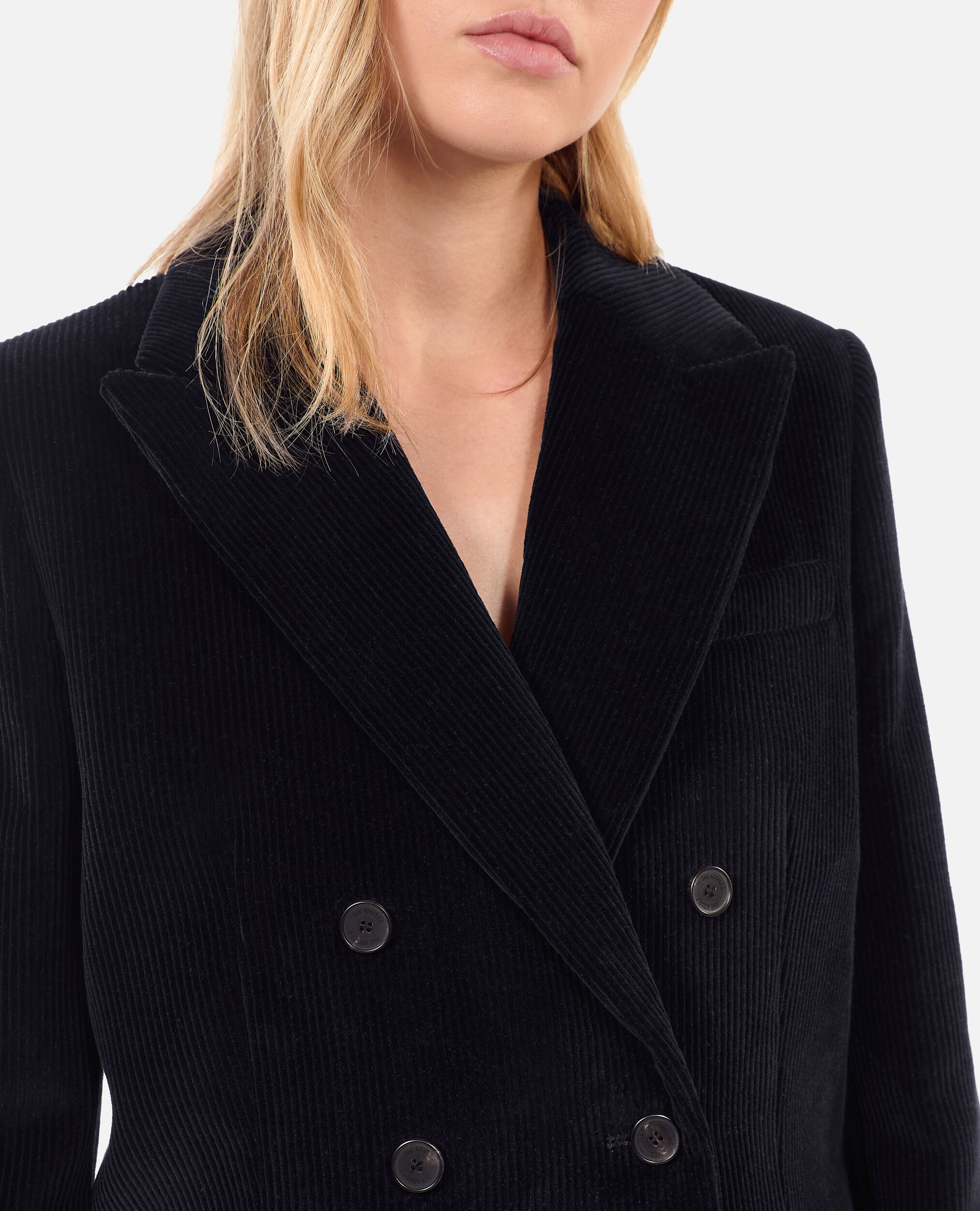 Black corduroy blazer shop