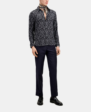 The Kooples H BLACK WHITE printed shirt