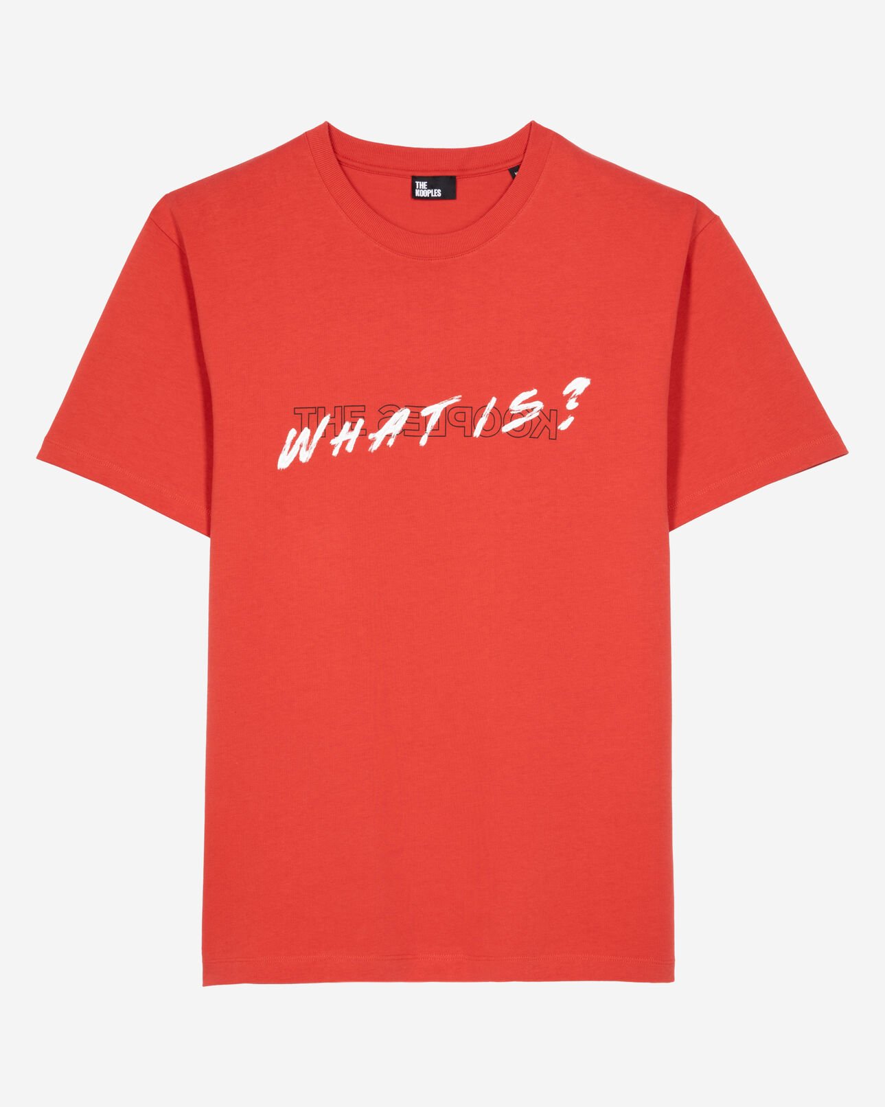 The Kooples HERREN RED rotes t-shirt what is
